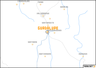 map of Guadalupe