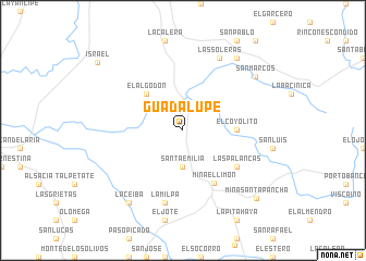 map of Guadalupe