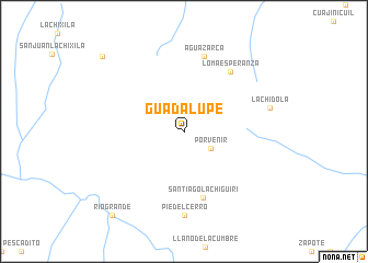 map of Guadalupe
