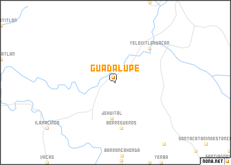 map of Guadalupe