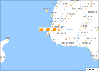 map of Guadalupe