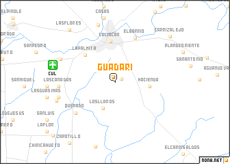 map of Guadari