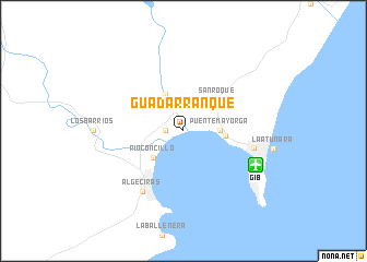 map of Guadarranque