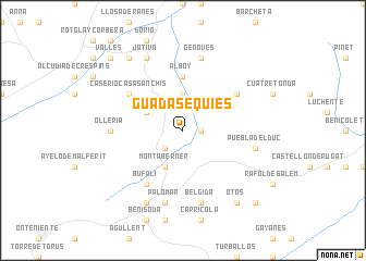 map of Guadasequies