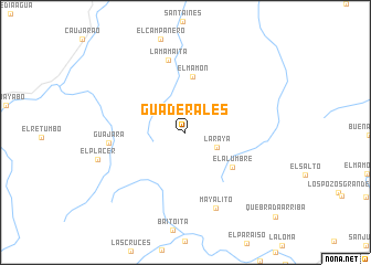 map of Guaderales