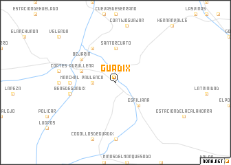 map of Guadix