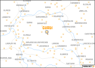 map of Guadi