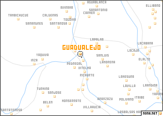 map of Guadualejo