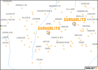 map of Guadualito