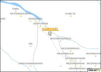 map of Guadual