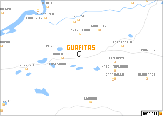map of Guafitas