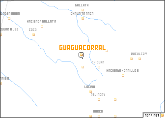 map of Guagua Corral