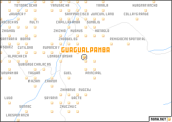 map of Guagualpamba