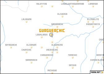 map of Guagueachic