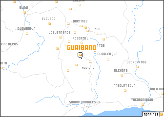 map of Guaibano