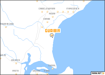 map of Guaibim