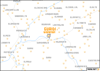 map of Guaidí