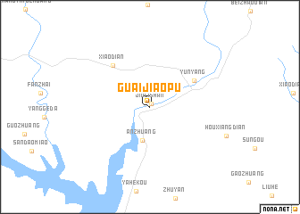 map of Guaijiaopu