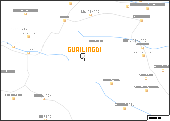 map of Guailingdi