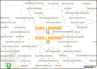 map of Guaillabamba