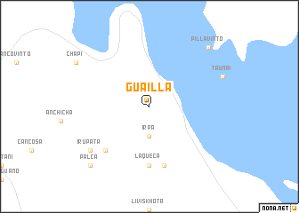 map of Guailla