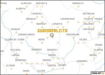 map of Guaimaralcito