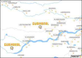 map of Guaimaral