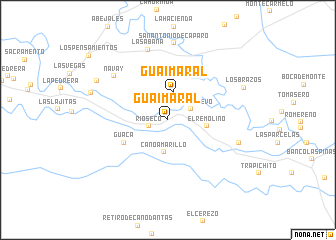 map of Guaimaral
