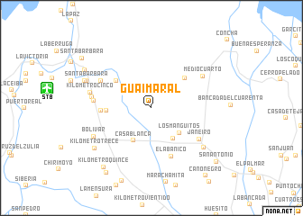 map of Guaimaral