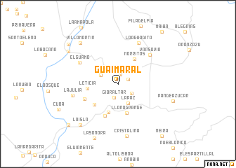 map of Guaimaral