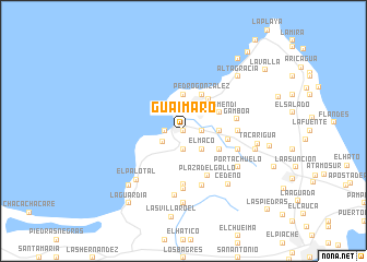 map of Guaimaro