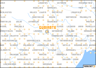 map of Guaimate