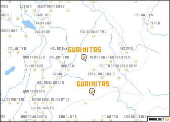 map of Guaimitas