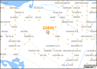 map of Guaimí