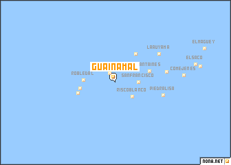 map of Guainamal