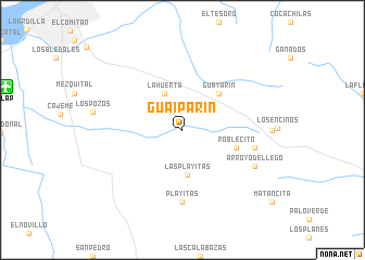 map of Guaiparin