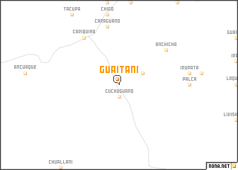 map of Guaitani