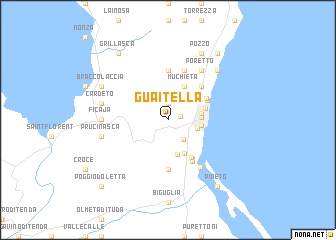 map of Guaitella