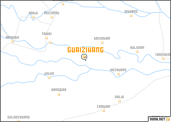 map of Guaiziwang