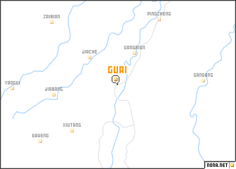 map of Gu\
