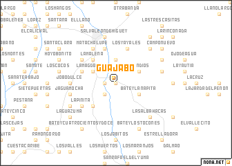 map of Guajabo