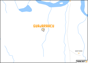 map of Guajará-Açu