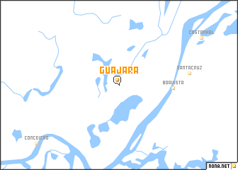 map of Guajará