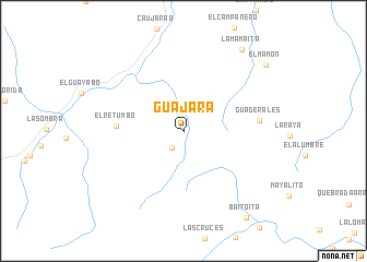 map of Guajara