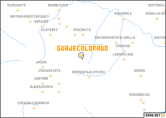 map of Guaje Colorado