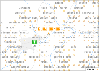 map of Guajibamba