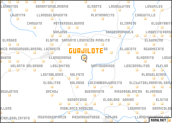 map of Guajilote
