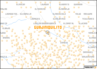 map of Guajiniquilito