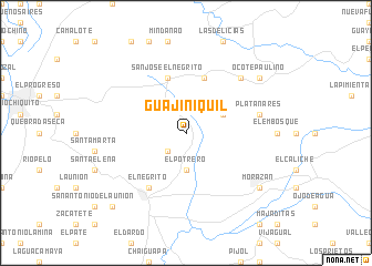 map of Guajiniquil