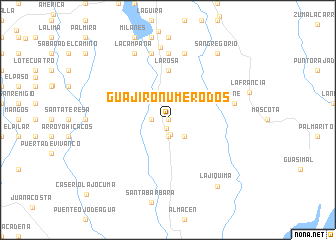 map of Guajiro Número Dos